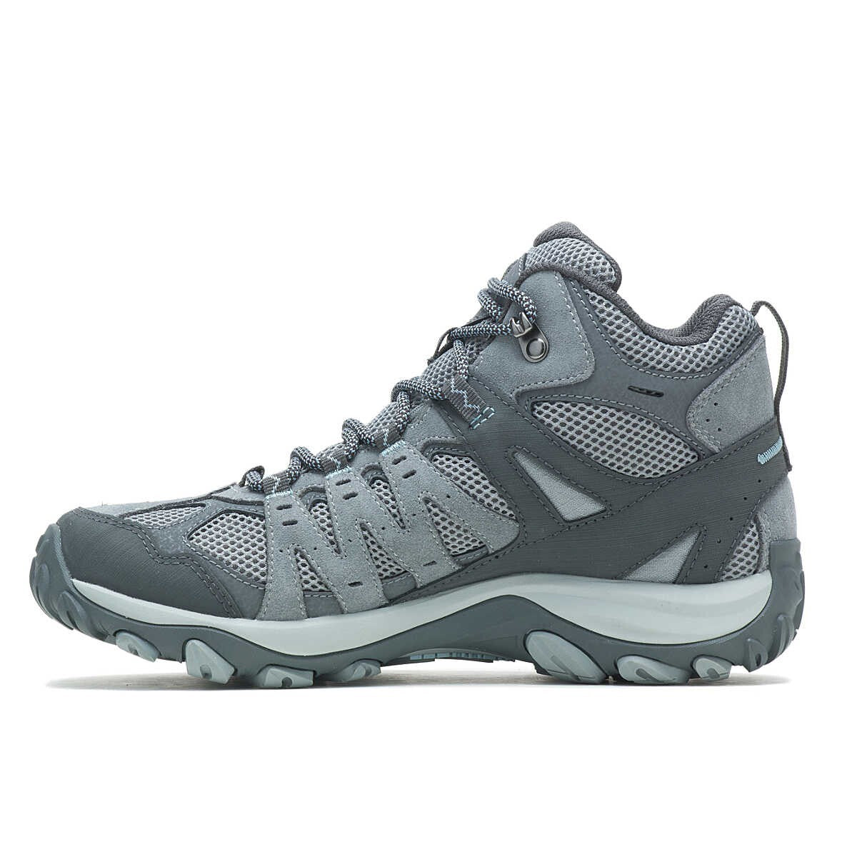 Женские водонепроницаемые треккинговые ботинки Merrell Accentor 3 Mid J135228 серые, серый — фото 3