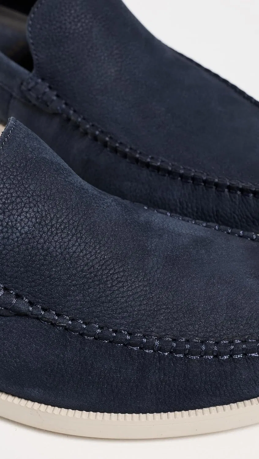 Лоферы мужские Cole Haan Hampton, Navy Blazer Nubuck/Ancient Scroll — фото 4