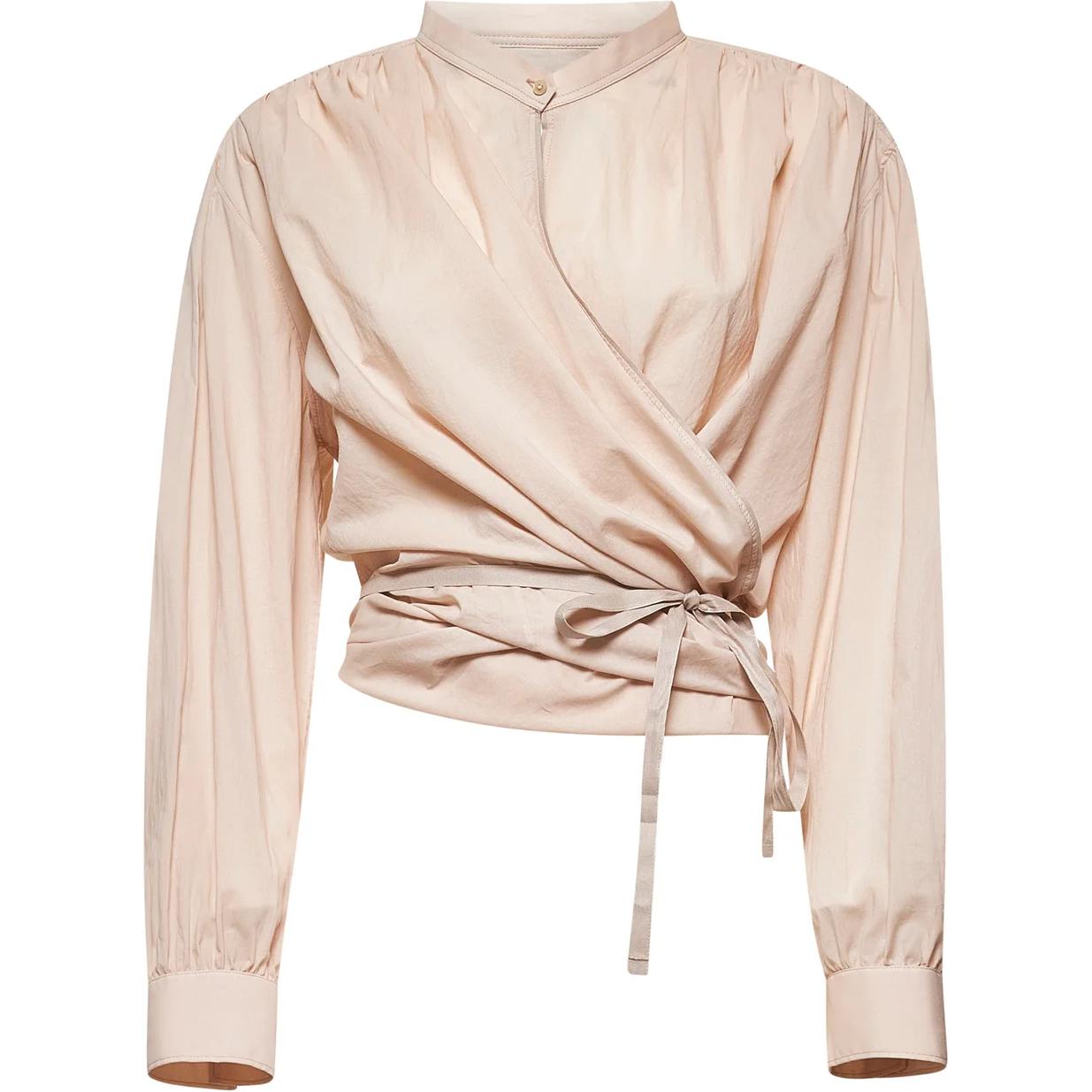 

Блузка с запахом Lemaire, розовый