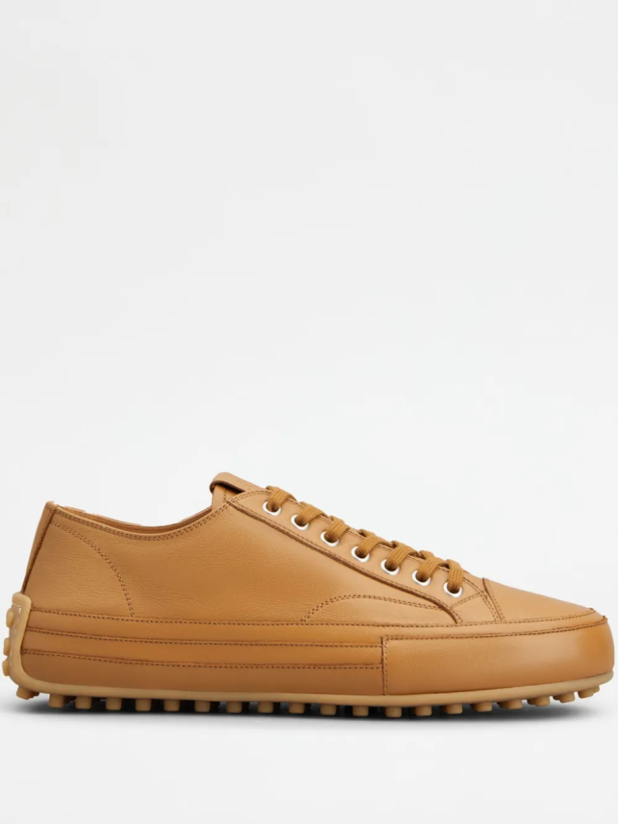 

Кожаные кеды Tod's, коричневый