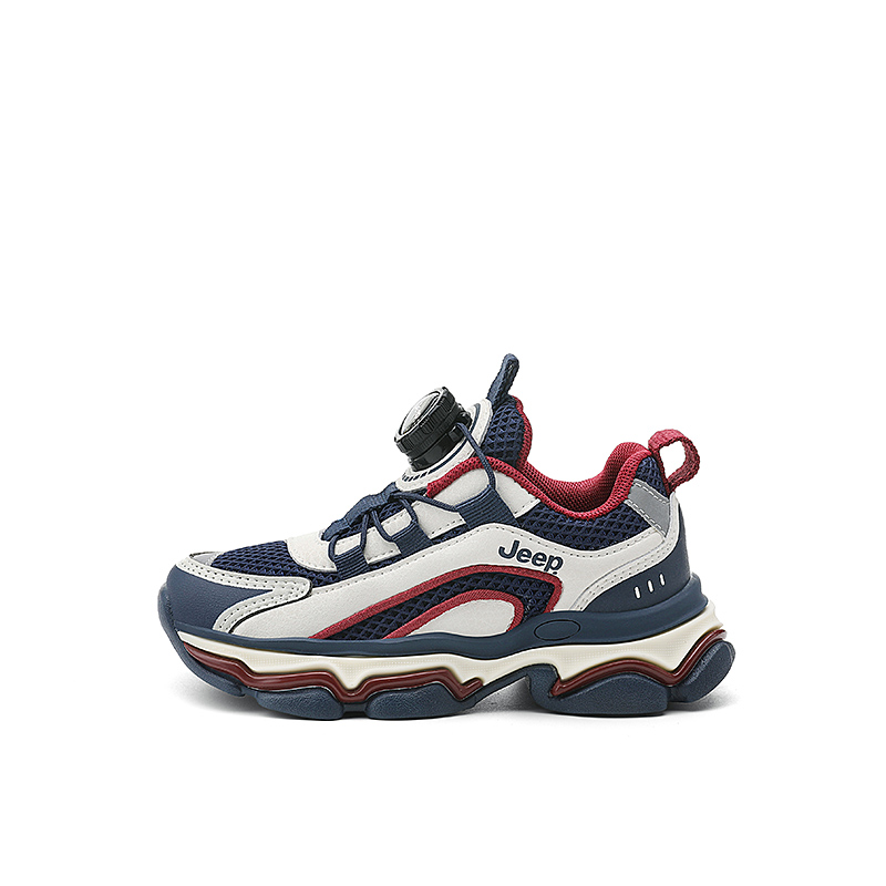 

Детские кроссовки для бега Темно-синие Белые Kids Jeep