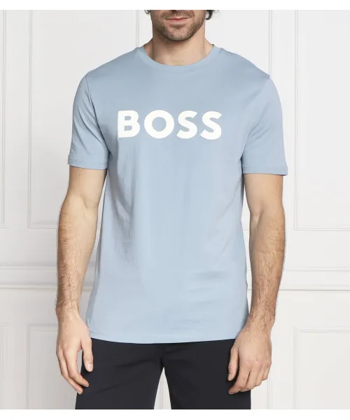 

Футболка с мыслями 1 Regular fit Boss Orange, синий