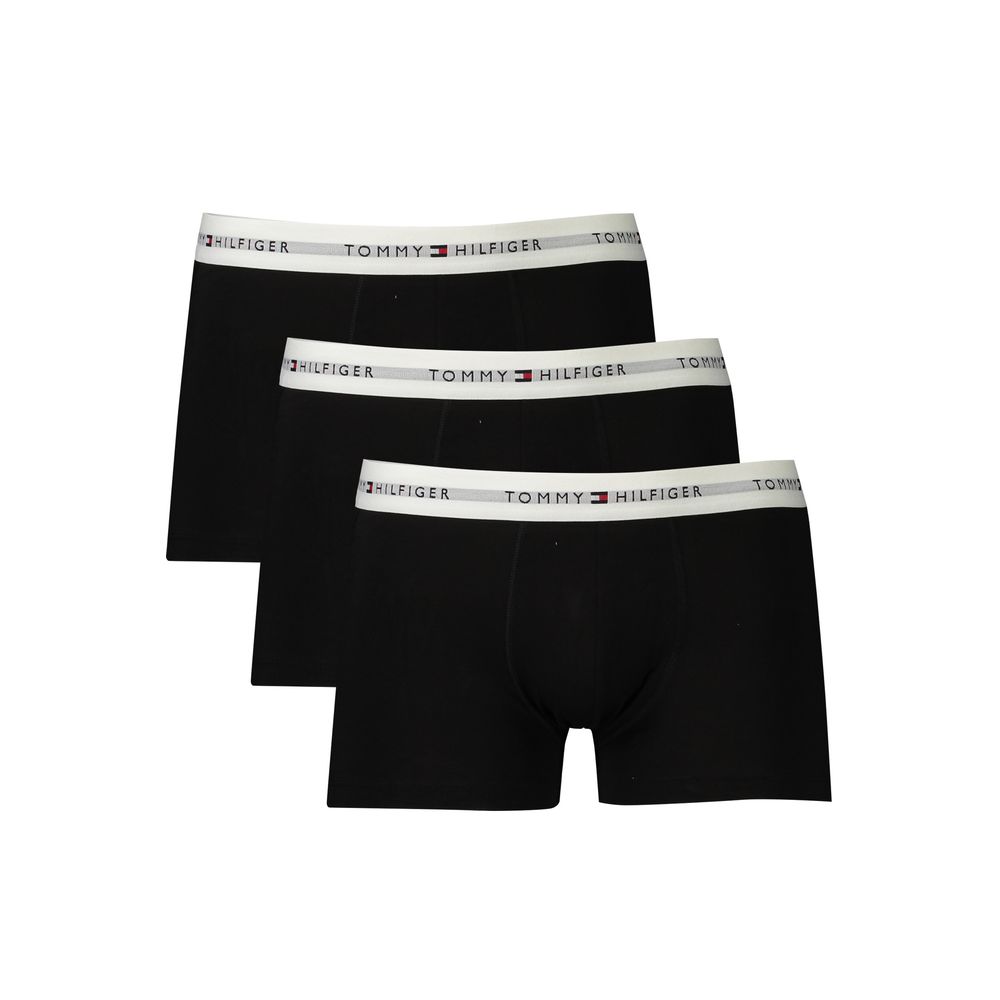 

Черные хлопковые мужские боксеры Tommy Hilfiger