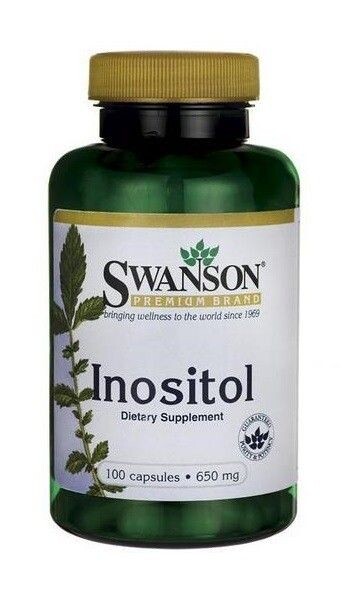 

Препарат, поддерживающий нервную систему Swanson Inozytol, 100 шт