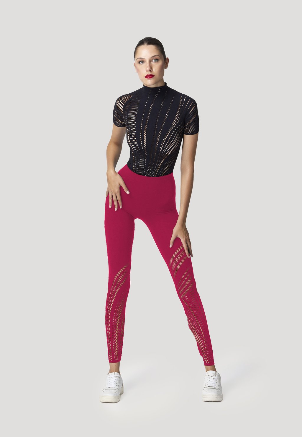 

Леггинсы Wolford, красный