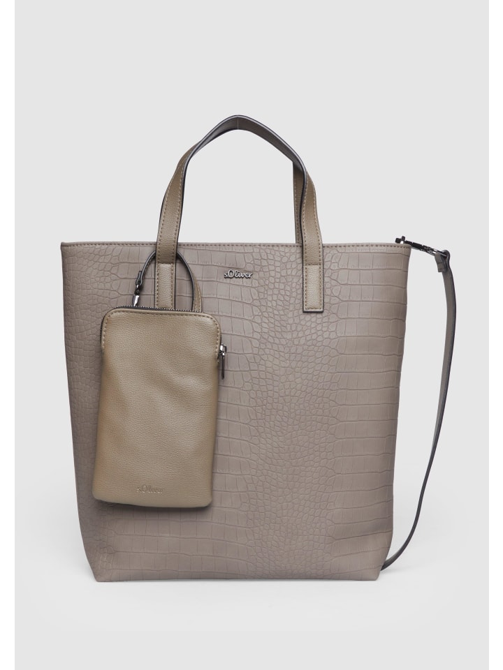

Наплечная сумка s.Oliver Taschen Tasche, коричневый