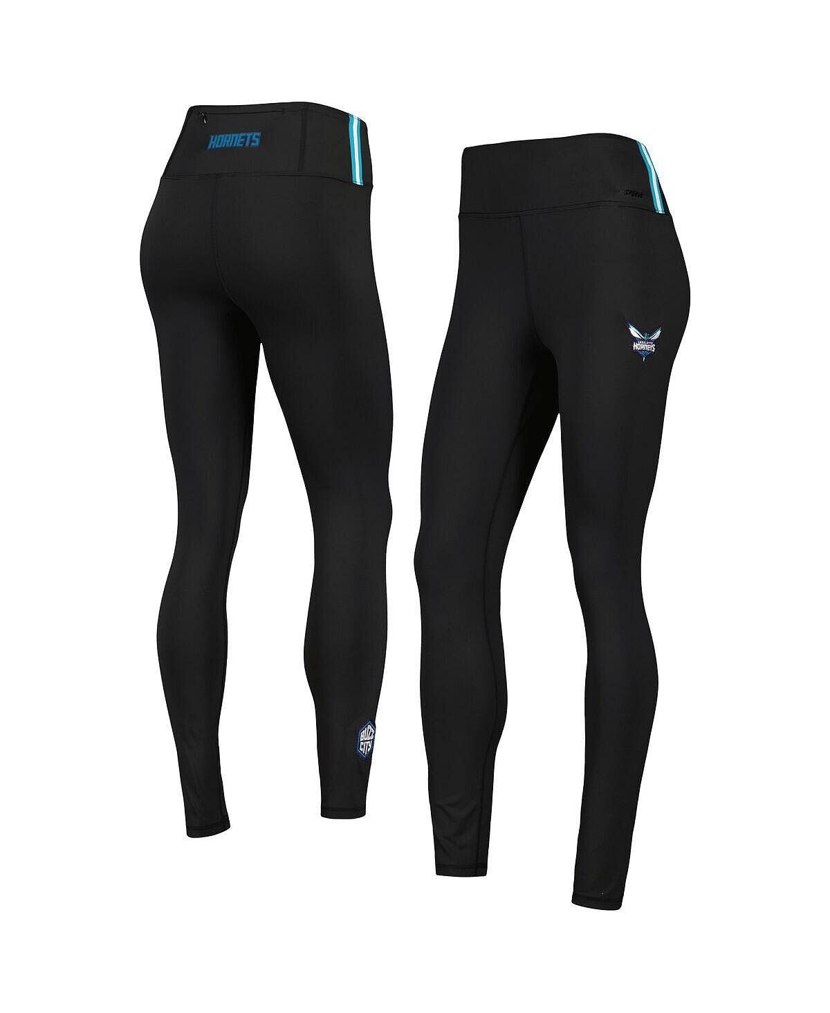 

Черные женские леггинсы Charlotte Hornets Classics Lux Pro Standard, черный