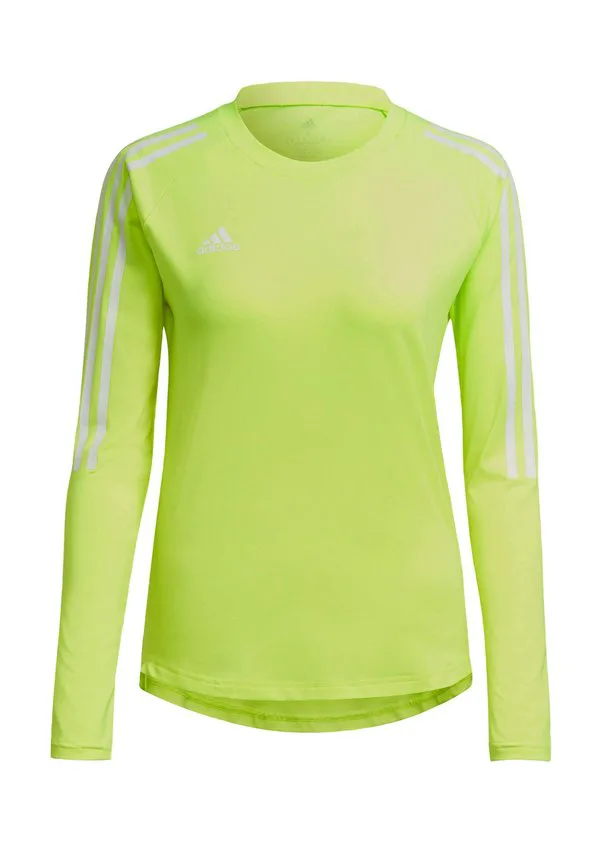Топ с длинными рукавами и открытой спиной Adidas Performance, Team Solar Yellow — фото 4