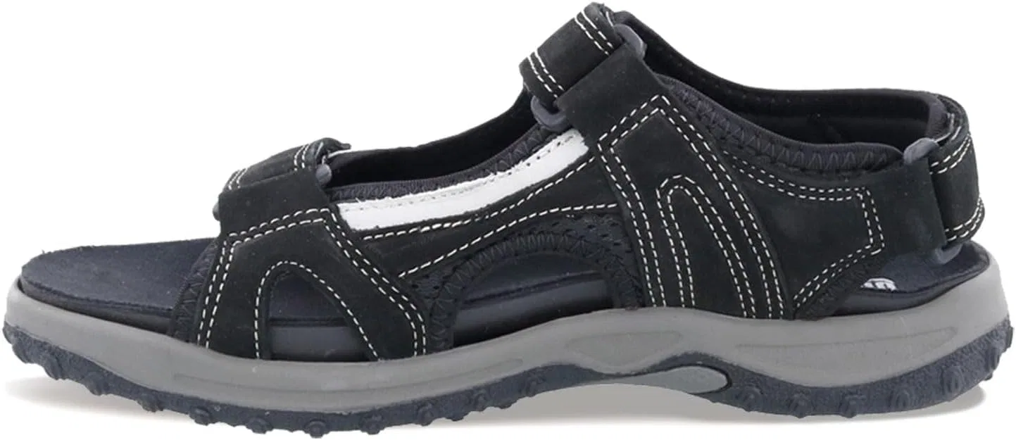 Сандалии спортивные мужские из кожи Drew Shoe, серый — фото 3