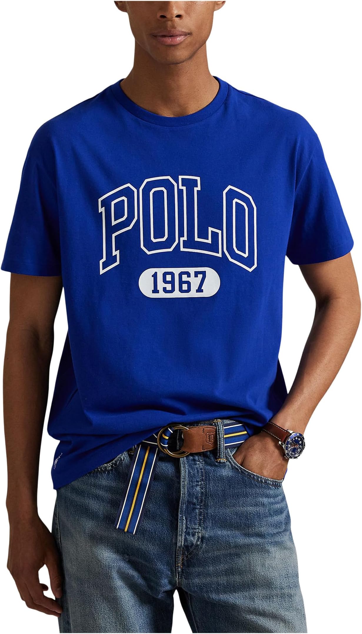 

Футболка Polo Ralph Lauren Classic Fit Jersey Graphic T-Shirt, Heritage Royal