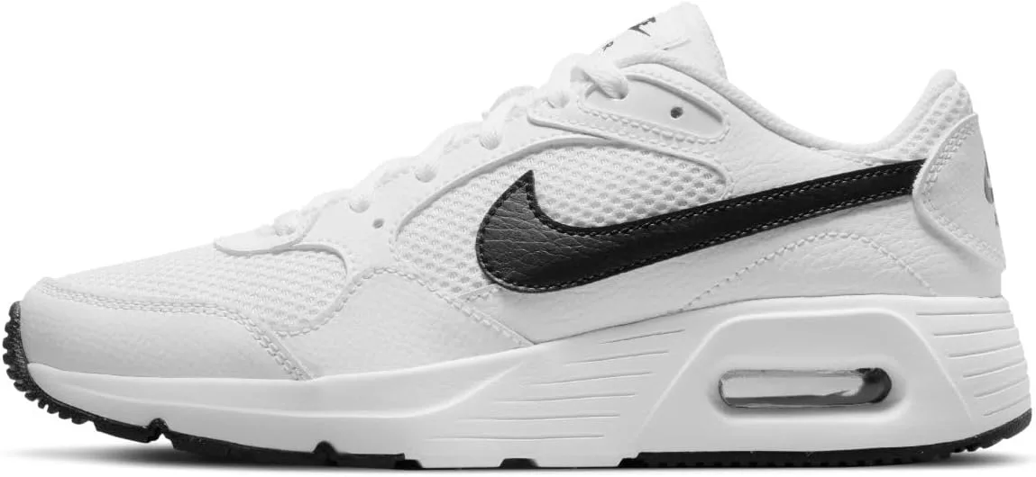 Детские гимнастические кроссовки Nike Air Max SC, белый/черный