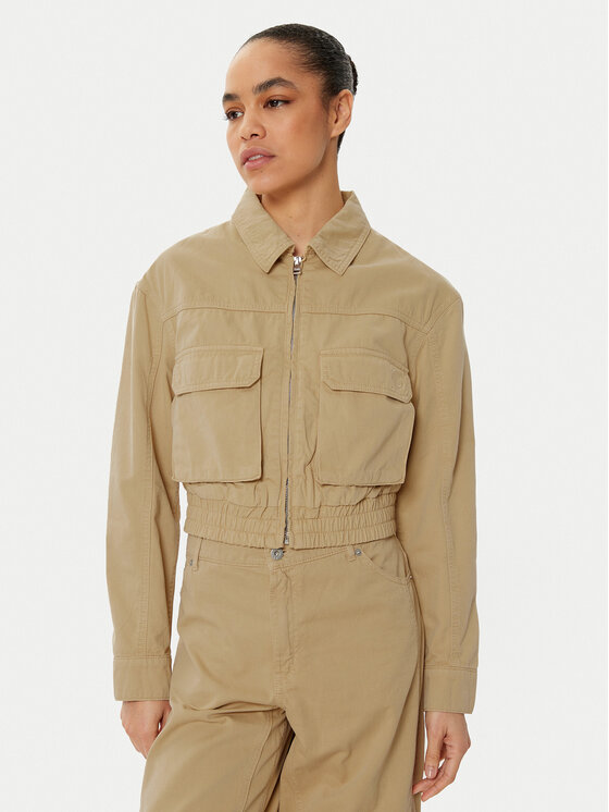 

Куртка свободного кроя переходного покроя Adana 50530800 Hugo, бежевый