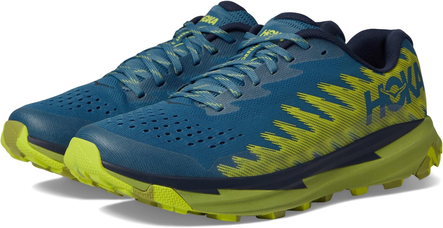 

Кроссовки Hoka Torrent 3, цвет Bluesteel/Dark Citron