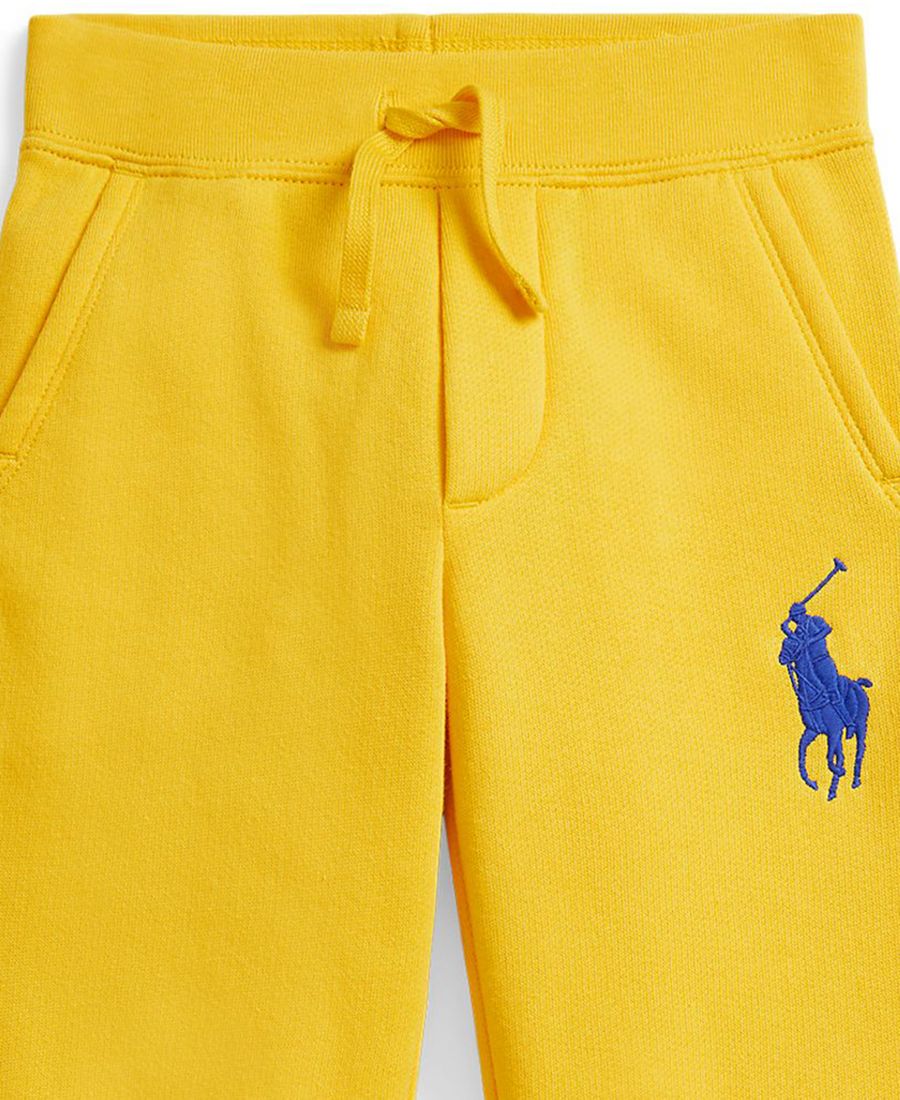 Детские флисовые спортивные штаны Big Pony для мальчиков 2-7 лет Polo Ralph Lauren, Cruise Green — фото 4