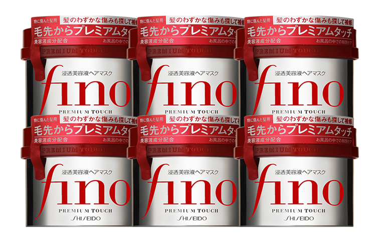 Fino Маска для волос Red Treasure Vase Serums Hair Mask Treatment, восстанавливающая, тайваньская версия, 230г*3/230г/230г*6/230г — фото 4
