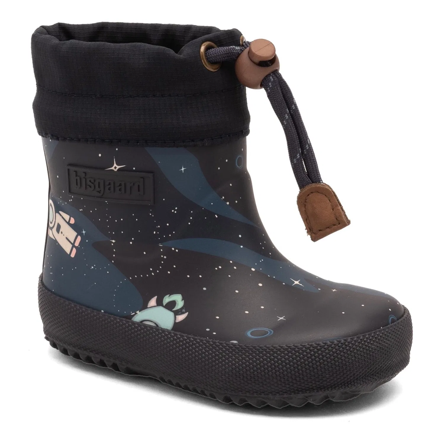 Детские резиновые сапоги с термофлисом Bisgaard, Dark Blue