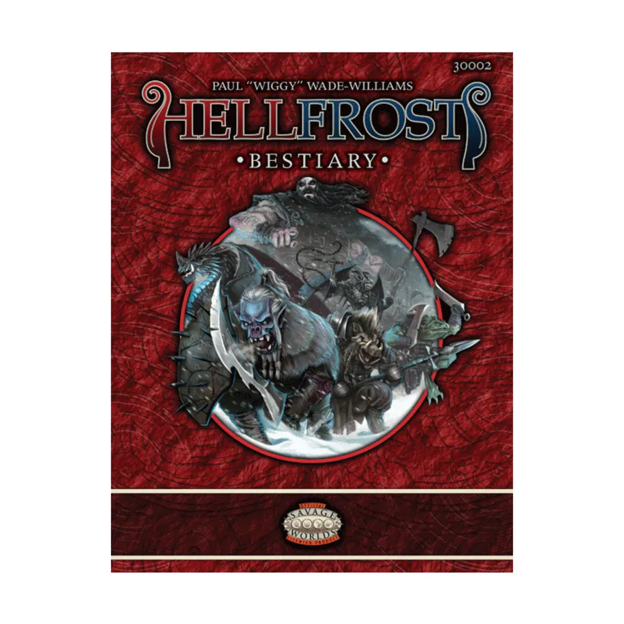 

Bestiary, Hellfrost (Savage Worlds), твердый переплет