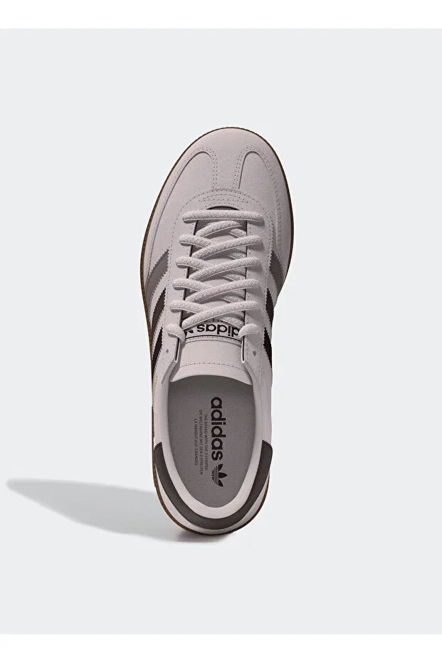 Детские кроссовки для девочек шнурки Adidas, Light Purple — фото 3