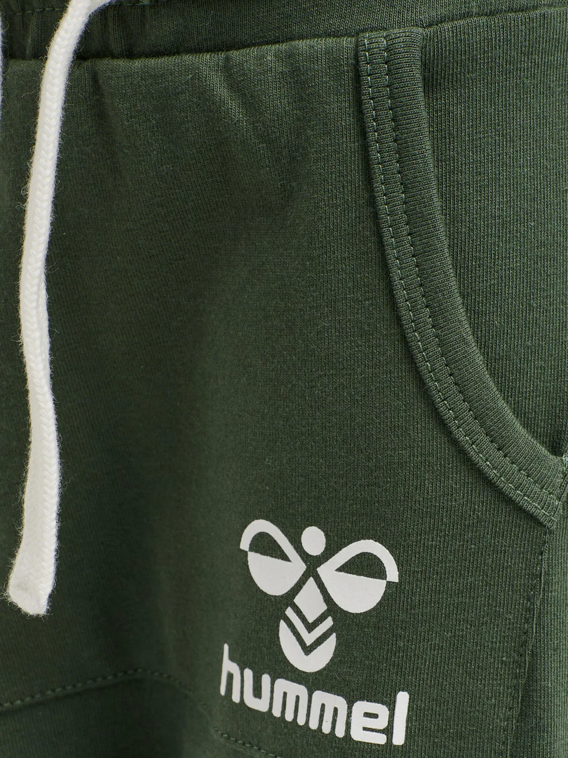 Детские спортивные штаны с регулируемой талией Hmlfutte Hummel, Grun Dunkelgrun — фото 3