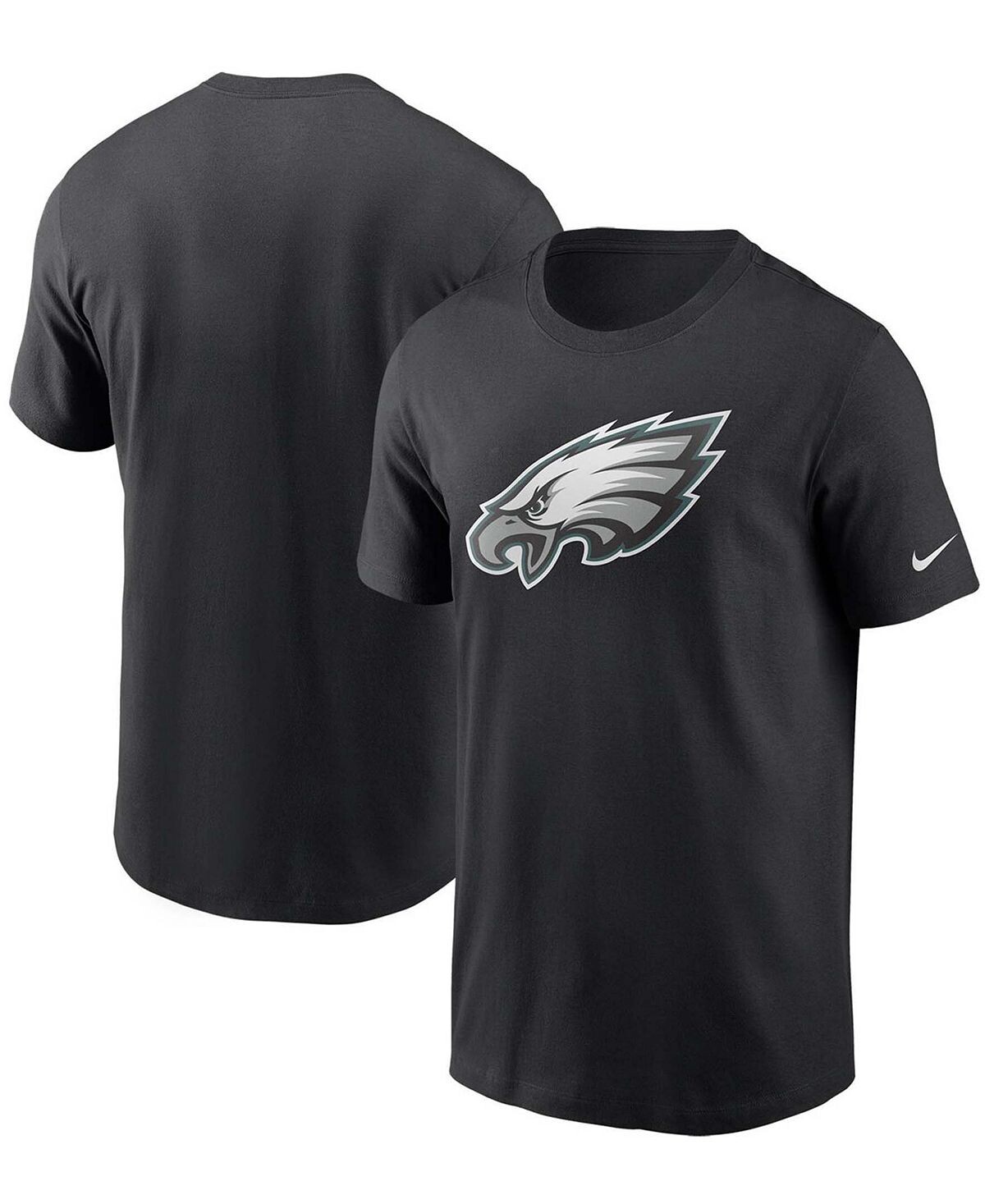 

Мужская черная футболка с логотипом philadelphia eagles primary Nike, черный
