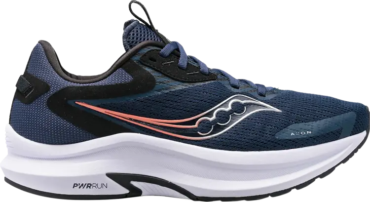 

Кроссовки Saucony Wmns Axon 2 Navy Silver, синий