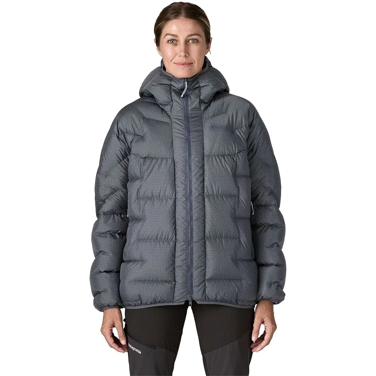 Женское утепленное пальто с капюшоном Durable Down Parka Patagonia, Smolder Blue