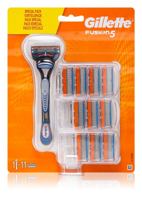 

Бритва + сменные лезвия Gillette Fusion5