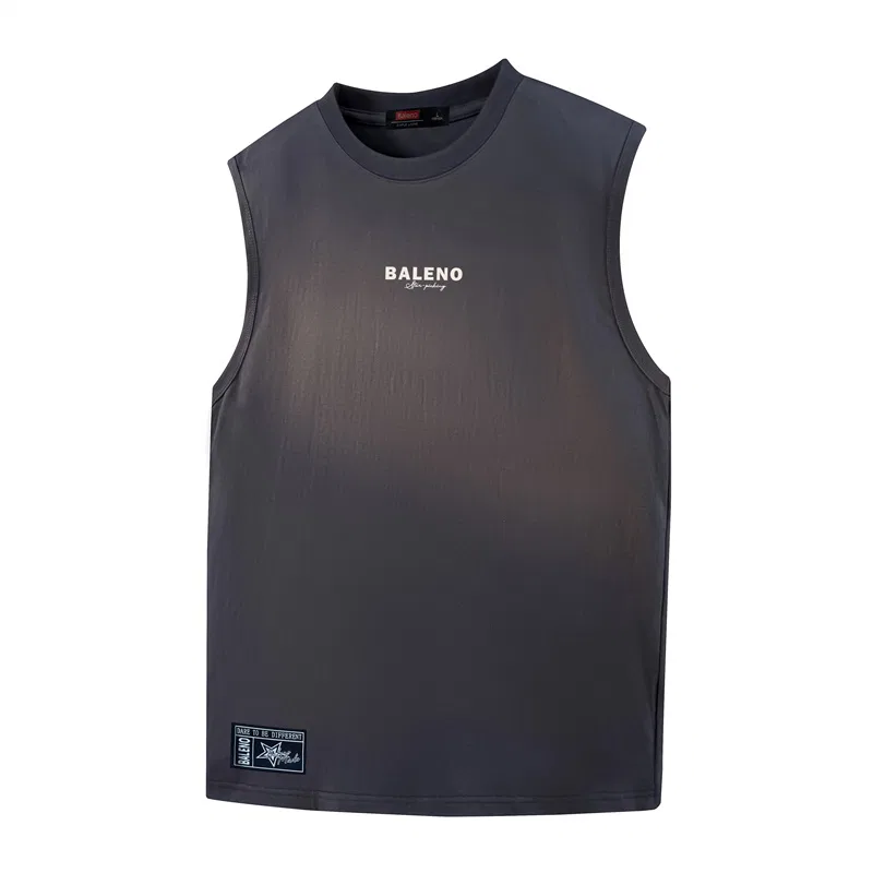 Детский топ-майка с круглым вырезом BALENO, Dark Gray
