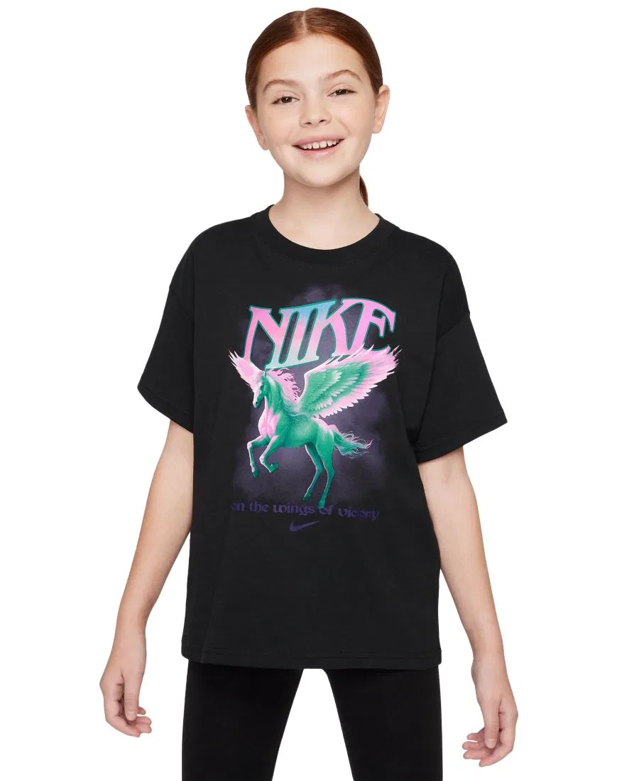 Футболка с графикой Nike On The Wings of Victory Nike, Black