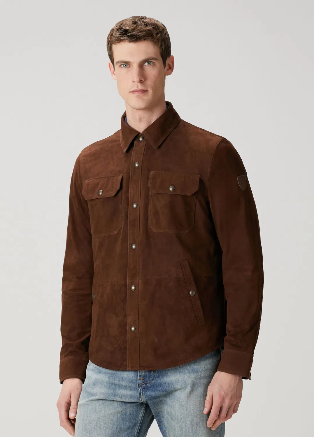 Двусторонняя замшевая куртка Polo Ralph Lauren, brown — фото 4
