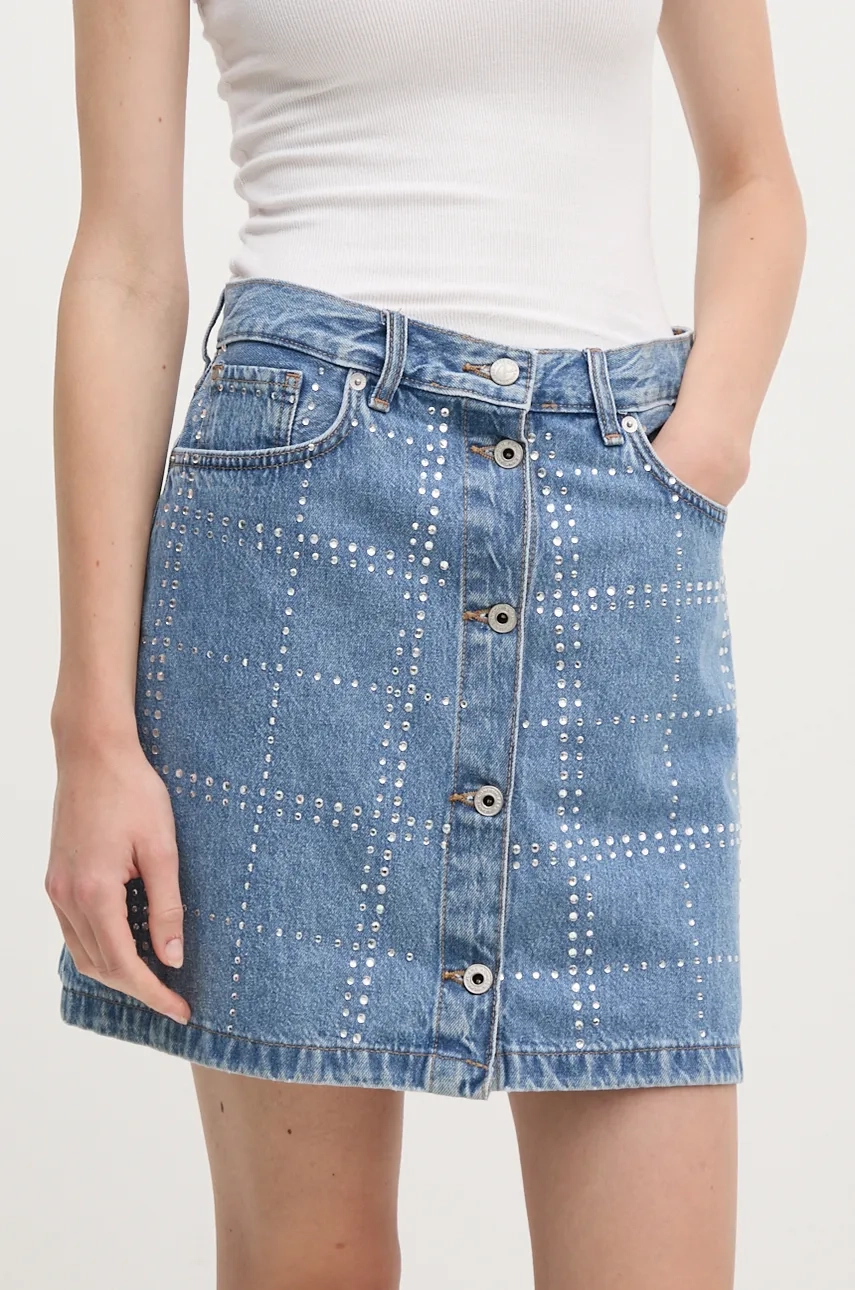 

МИНИ-ЮБКА Джинсовая юбка HW GLITTER Pepe Jeans, синий