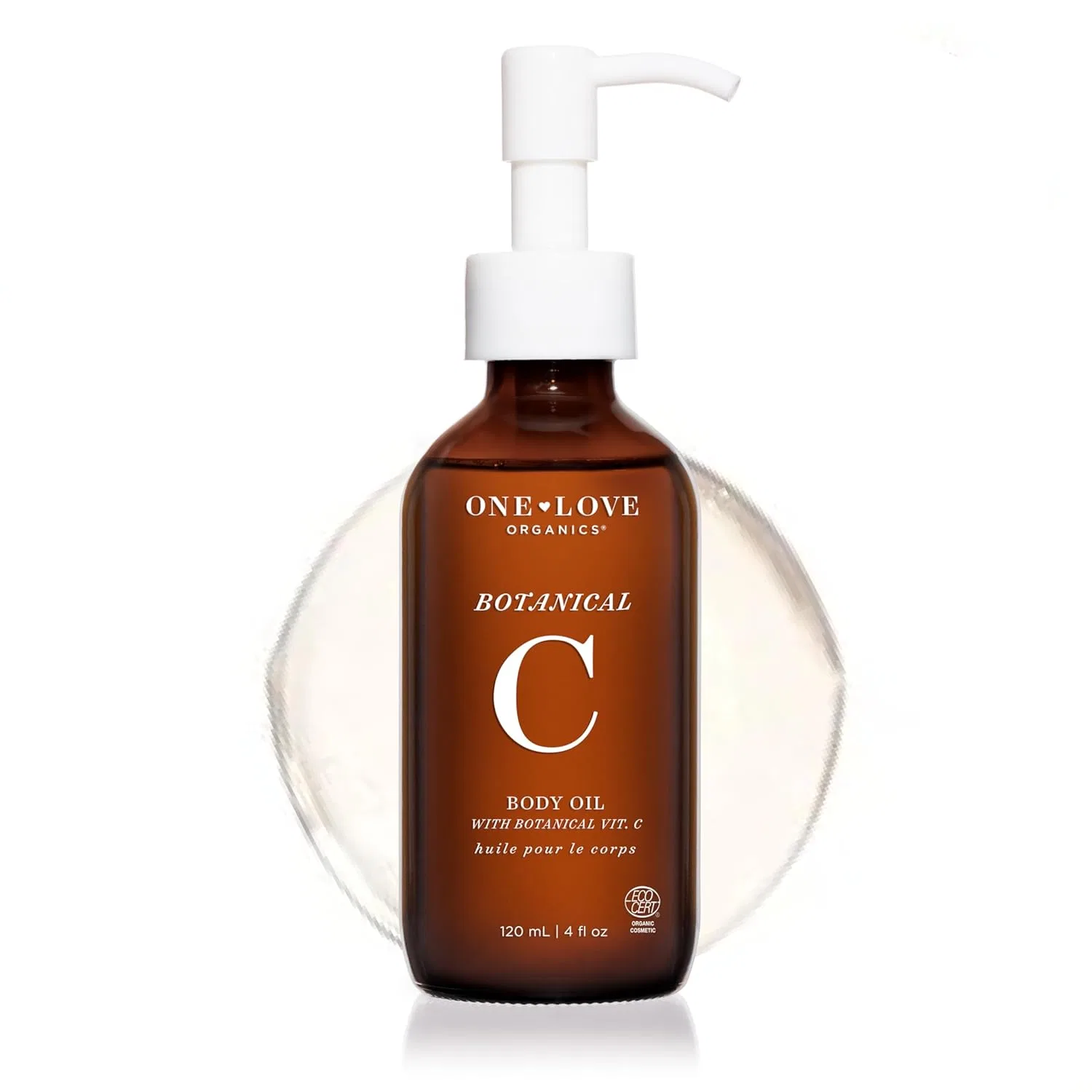 Масло для тела Botanical C Body Oil, One Love Organics, 4 fl oz (118 мл)
