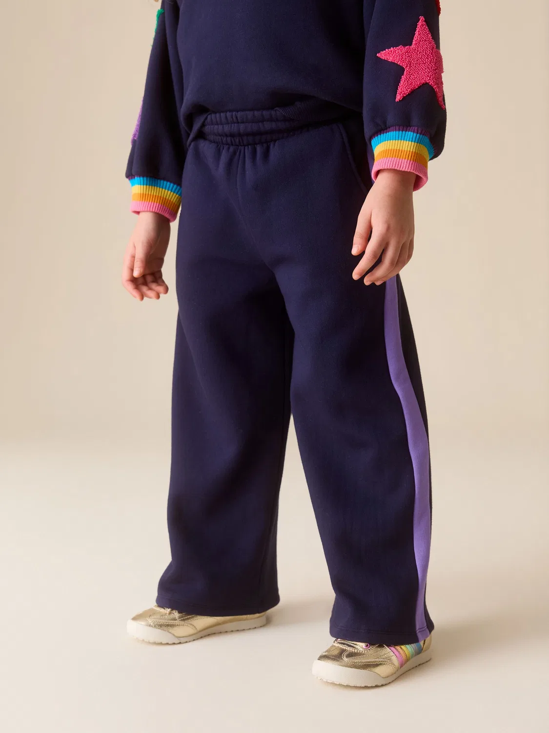 Спортивный костюм Rainbow Boucle Stars Little Bird by Jools Oliver, разноцветный — фото 3