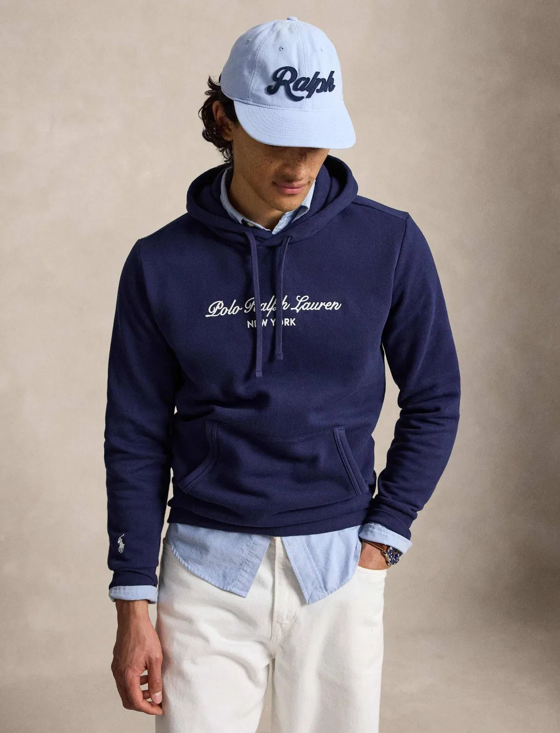 Худи Polo Ralph Lauren, темно-синий