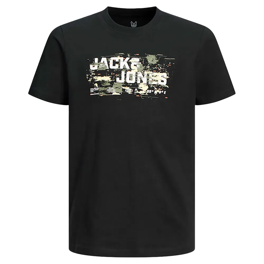 Детская футболка с коротким рукавом Outdoor Logo Jack & jones, Black — фото 3