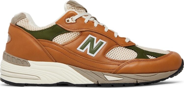 

Кроссовки New Balance Aimé Leon Dore x 991 Made in England 'Tan', загар