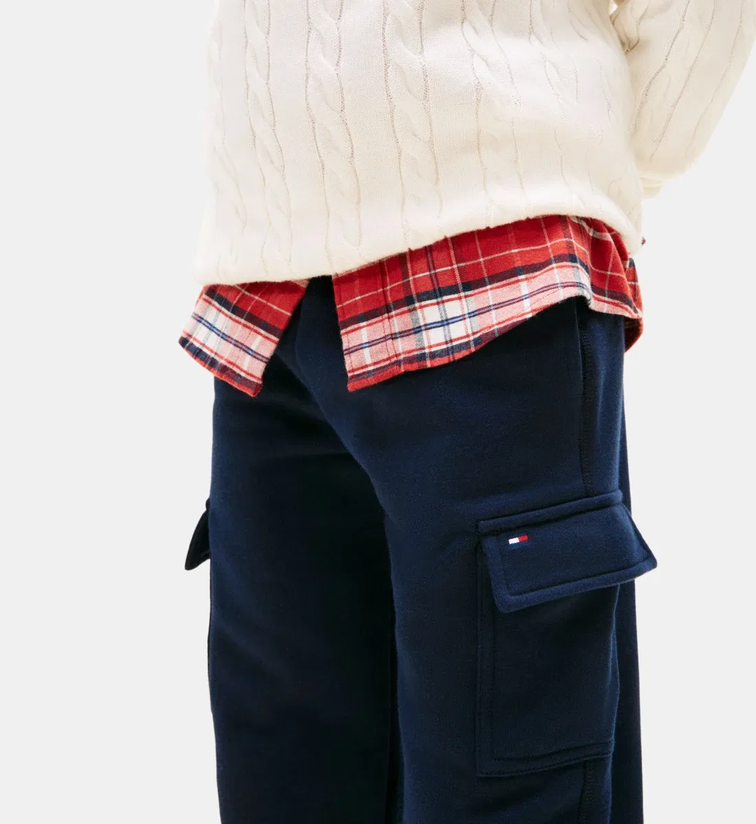 Штаны-джоггеры карго Tommy Hilfiger, синий — фото 4