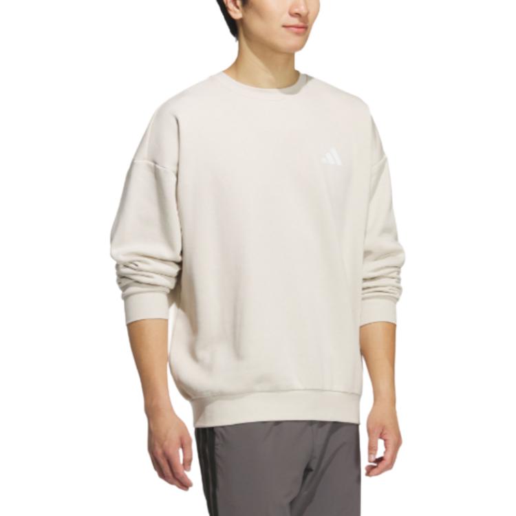 Повседневный свитшот Unisex Adidas, коричневый — фото 3