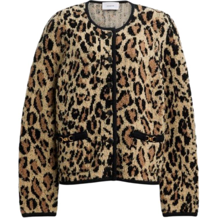 

COACH Куртка FW25 женская, Leopard Print
