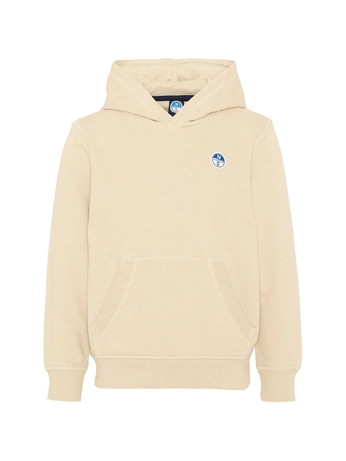 Худи с хлопковой нашивкой North Sails, нейтральные
