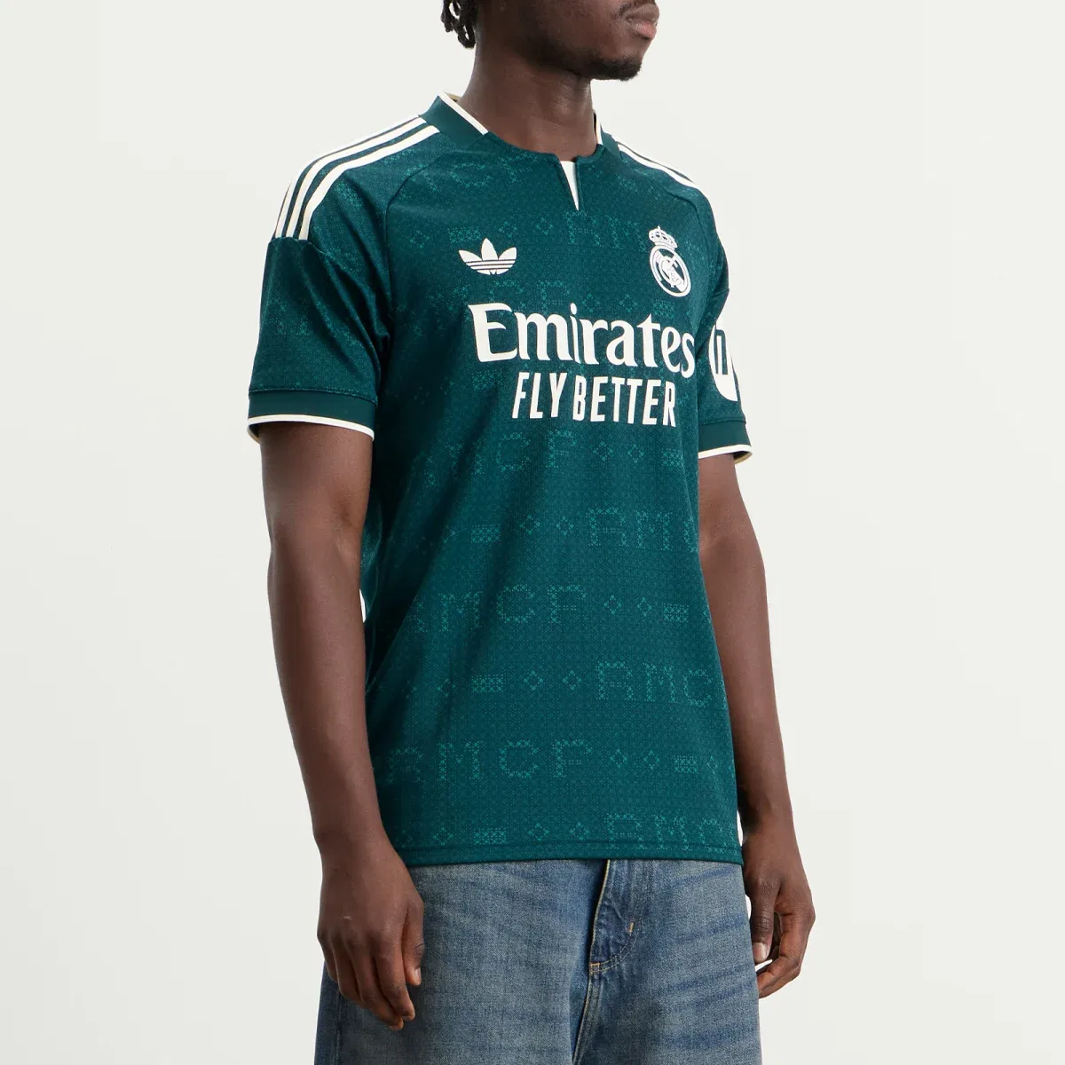 Футболка с длинным рукавом Real Madrid FC Away Jersey Adidas, Aurora Ivy — фото 2