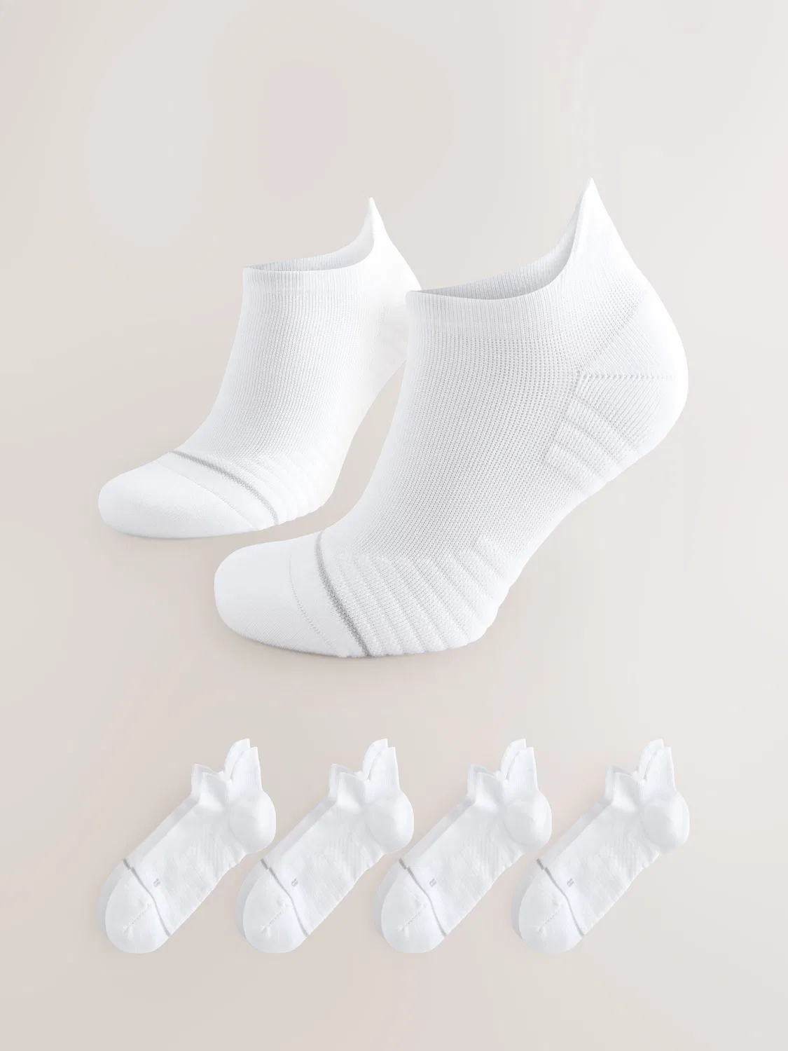 Носки спортивные Active, 4 пары Next, белый