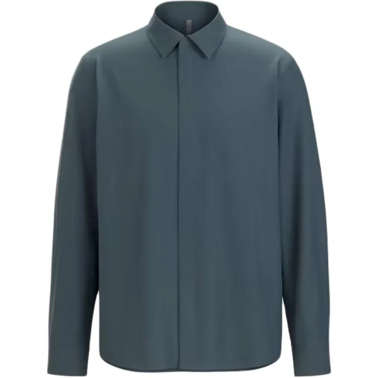Мужская рубашка с длинным рукавом Arcteryx, Neptune Blue/Neptune