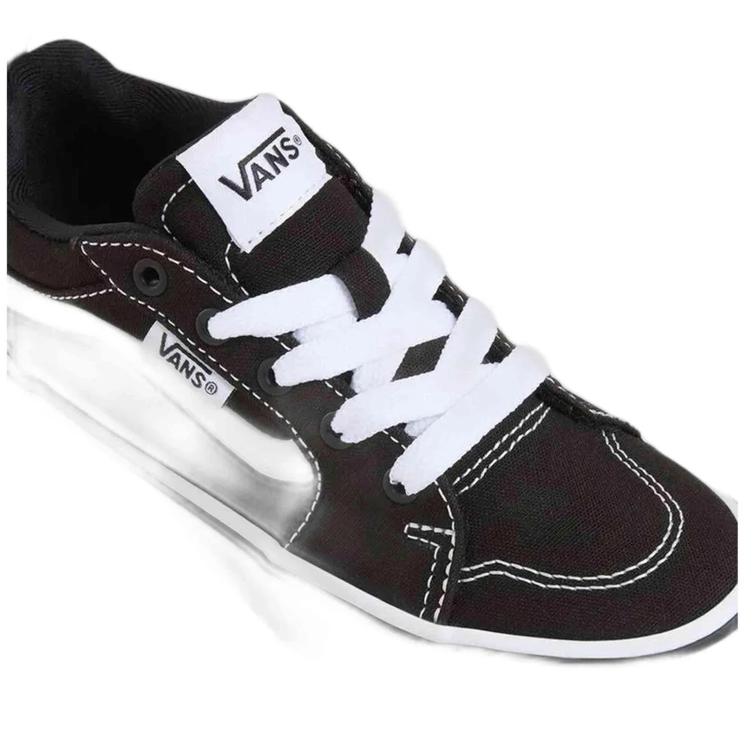 Детские кроссовки Vans VN000CWWBA21, Черный — фото 4