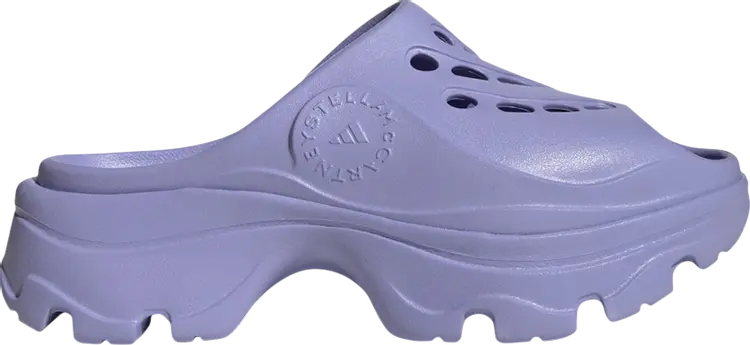 Сандалии Adidas Stella McCartney x Wmns Clog 'Light Purple', фиолетовый — фото 2