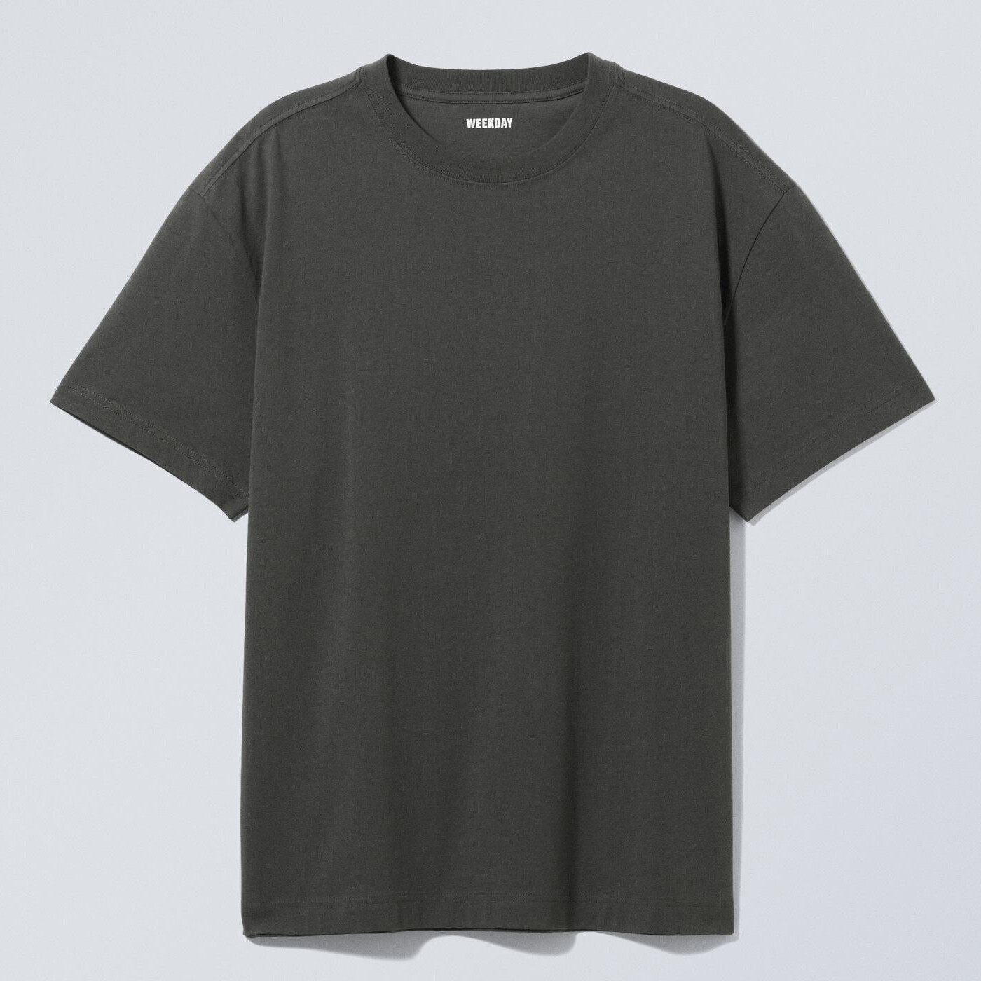 

Футболка Weekday Heavy Oversized, темно-серый