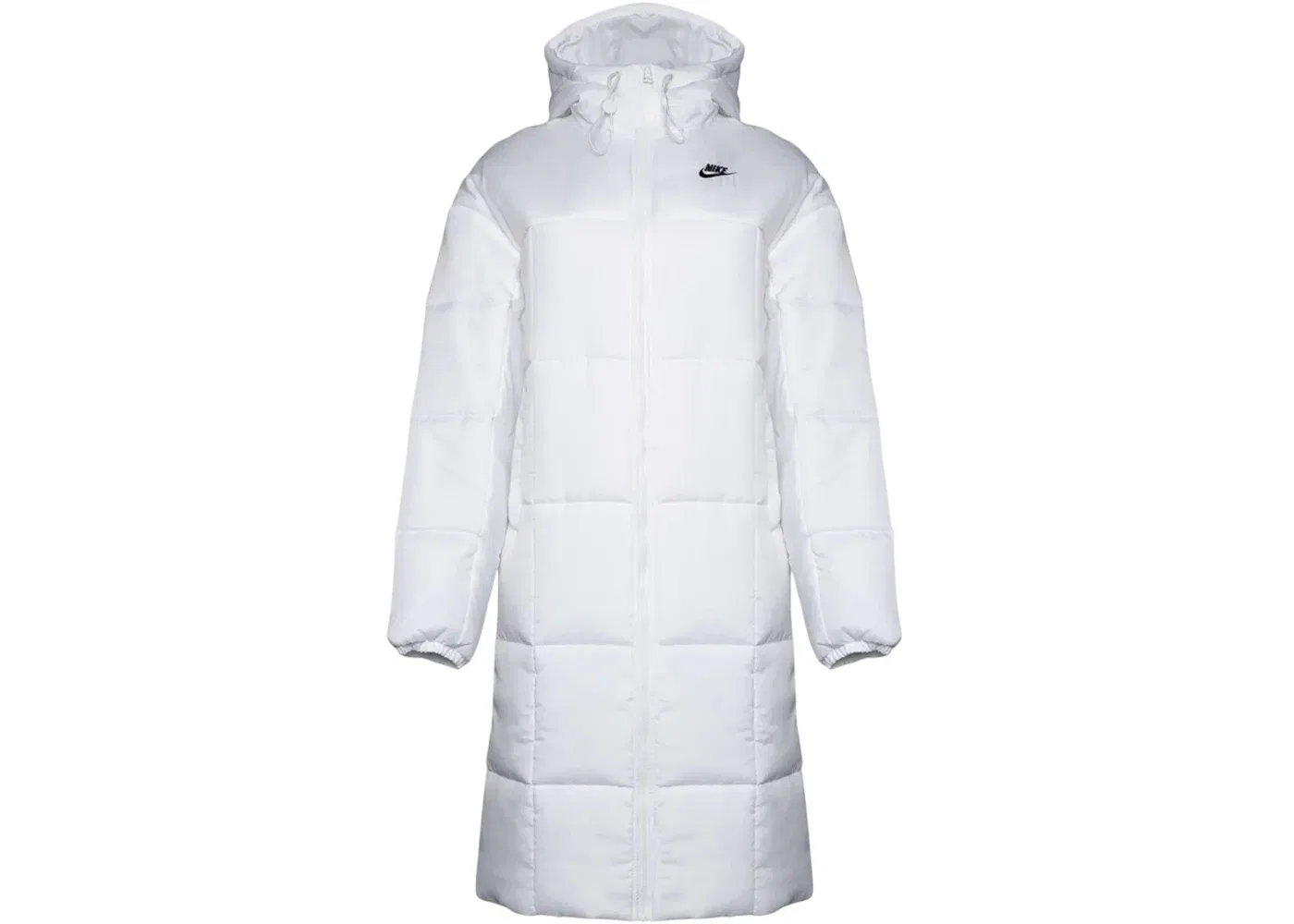 Женская свободная парка с капюшоном Therma-FIT Nike, White