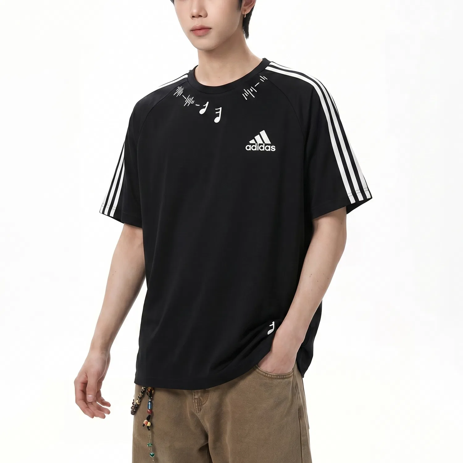Футболка Adidas Football, Black — фото 4