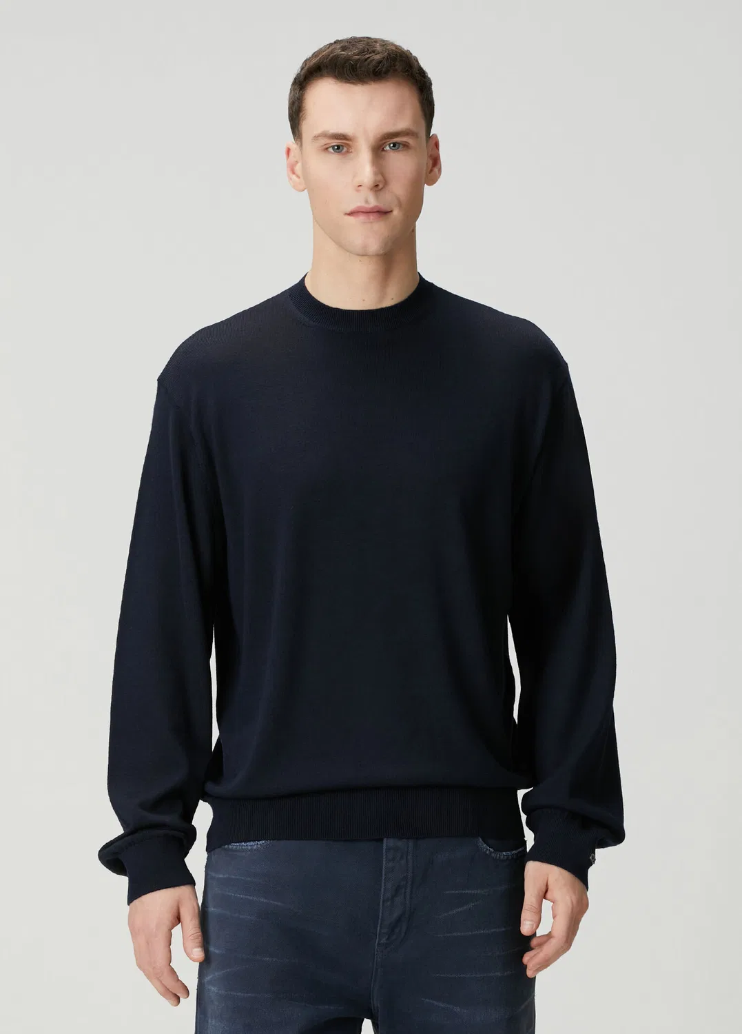 Свитер Balenciaga Lacivert, темно-синий