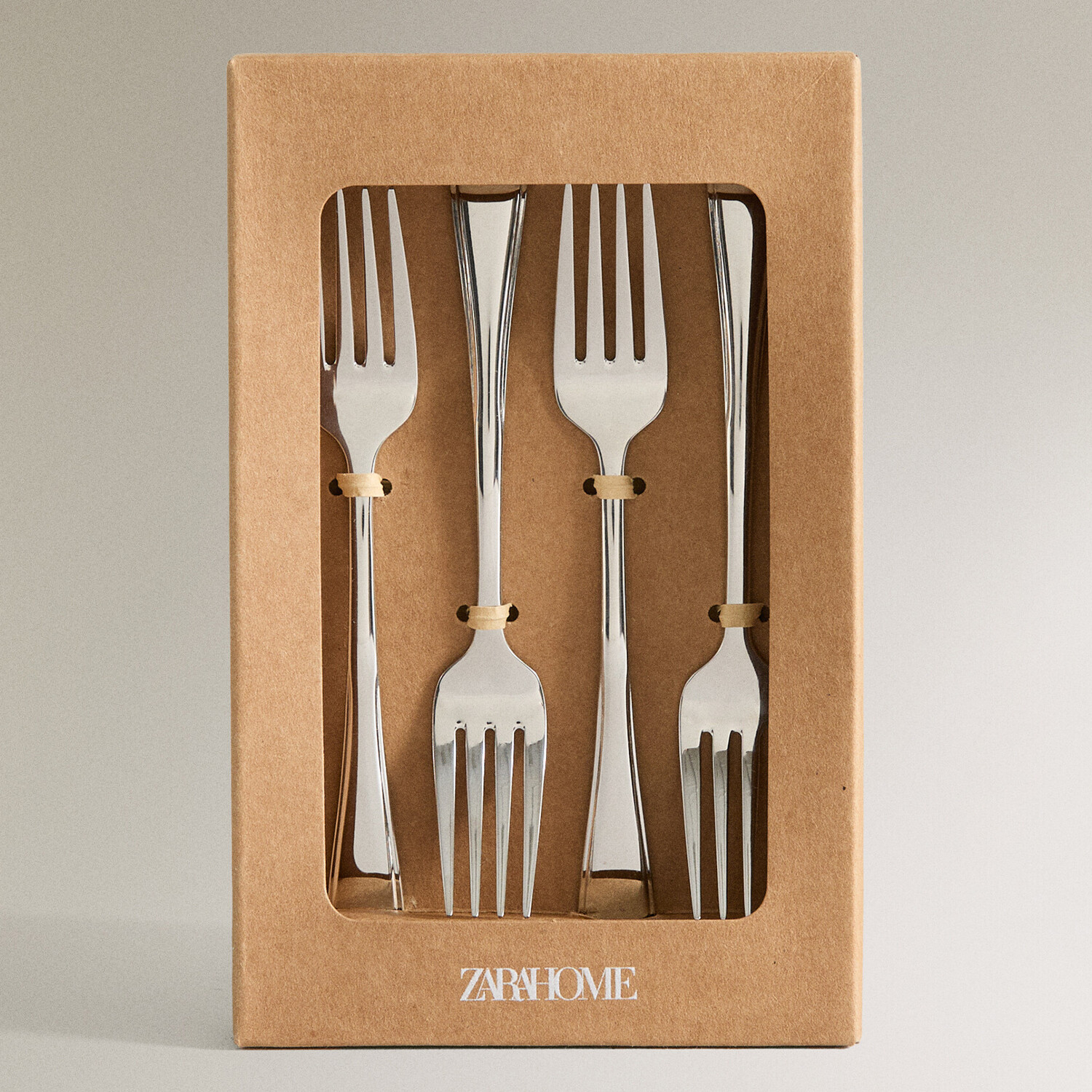 

Набор столовых приборов Zara Home Classic Brunch Forks, 4 предмета, нержавеющая сталь